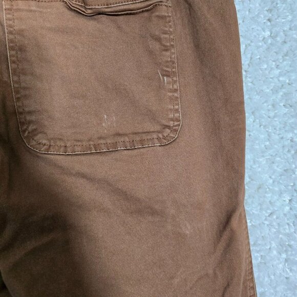 Democracy Women’s 14 Brown Ab Technology High Rise Stretch Utility Ankle Pants - Picture 5 of 14